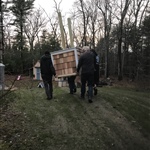 Roofing Project in the woods